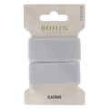 Élastique tissé souple Blanc 28 mm x 0,8 m - Bohin - Rougier et Plé