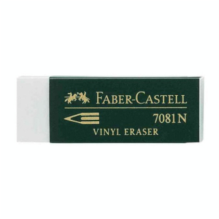 Gomme en plastique 7081N - Faber-Castell - Rougier et Plé