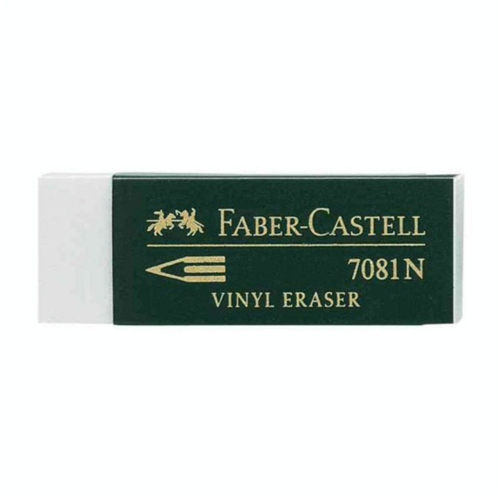 Gomme en plastique 7081N - Faber-Castell - Rougier et Plé