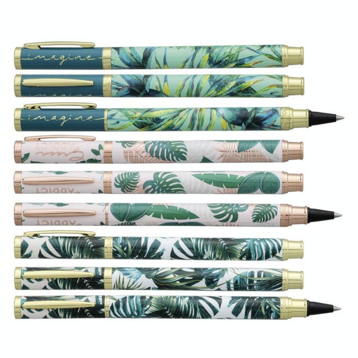 Stylo bille à cartouche Rollink Green Addict - Ink - Rougier et Plé