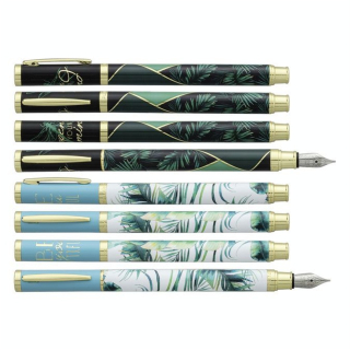 Stylo plume Colors Green Addict - Plumink - Rougier et Plé
