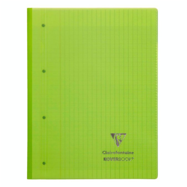 Bloc de cours 22,3 x 29,7 cm grands carreaux Séyès 160p perforées Koverbook - Clairefontaine - Rougier et Plé