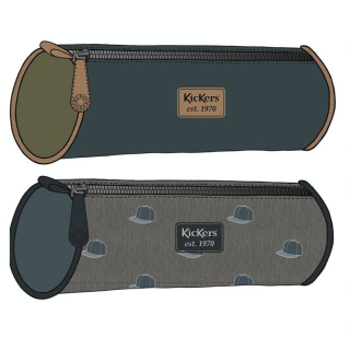 Trousse ronde 1 compartiment 22 x 8 cm Boy - Kickers - Rougier et Plé