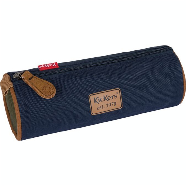 Trousse ronde 1 compartiment 22 x 8 cm Boy - Kickers - Rougier et Plé