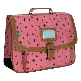 Cartable 38 cm Les Fantaisies Swann Rose - Tann's - Rougier et Plé