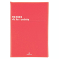 Agenda semainier 2023-2024 16 x 24 cm Boréal Rouge - Editions Oberthur - Rougier et Plé