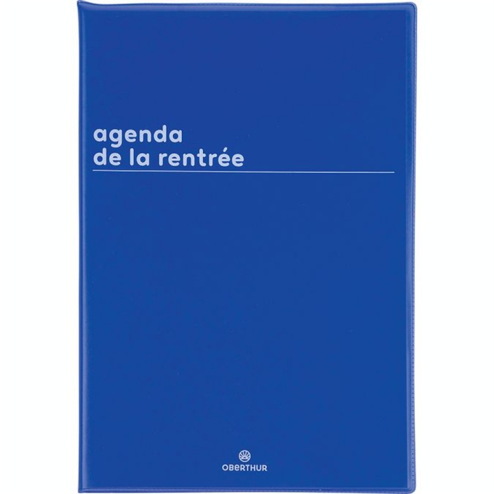 Agenda semainier 2023-2024 16 x 24 cm Boréal Rouge - Editions Oberthur - Rougier et Plé