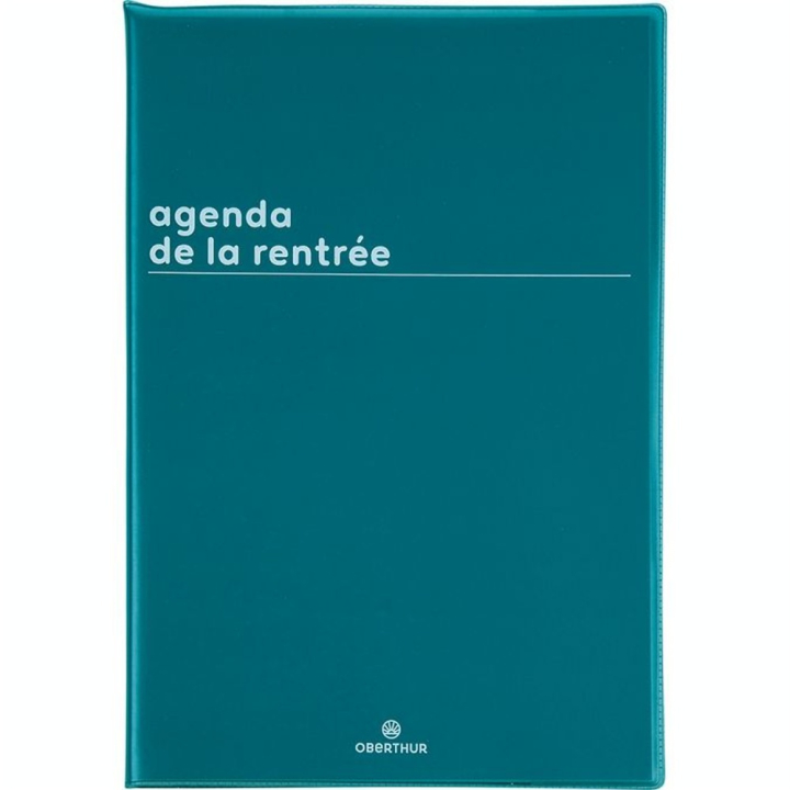 Agenda semainier 2023-2024 16 x 24 cm Boréal Rouge - Editions Oberthur - Rougier et Plé