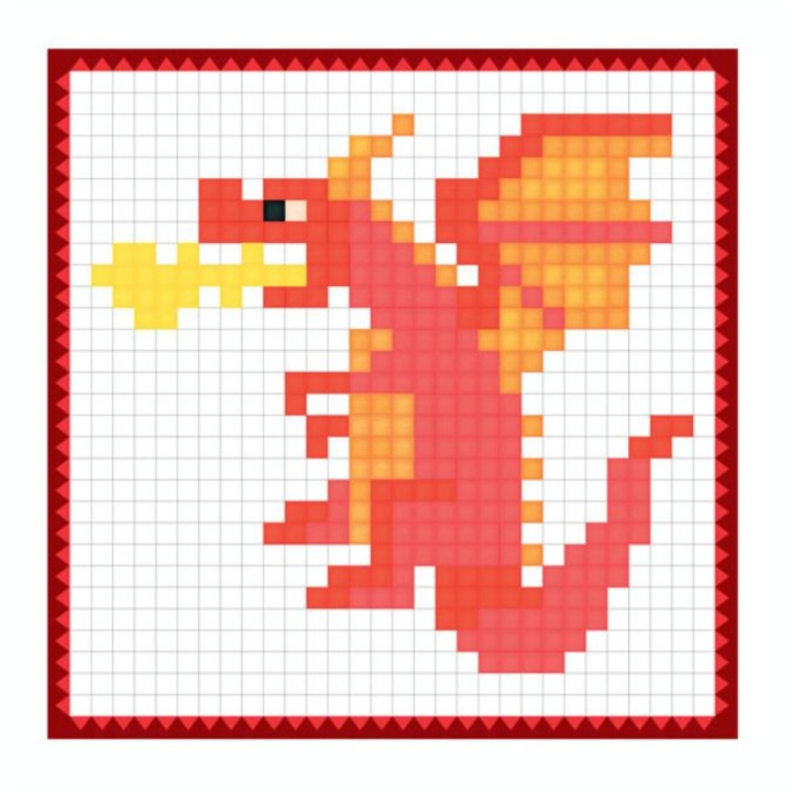 Pixel Graffy Créature fantastiques - Avenue Mandarine - Rougier et Plé