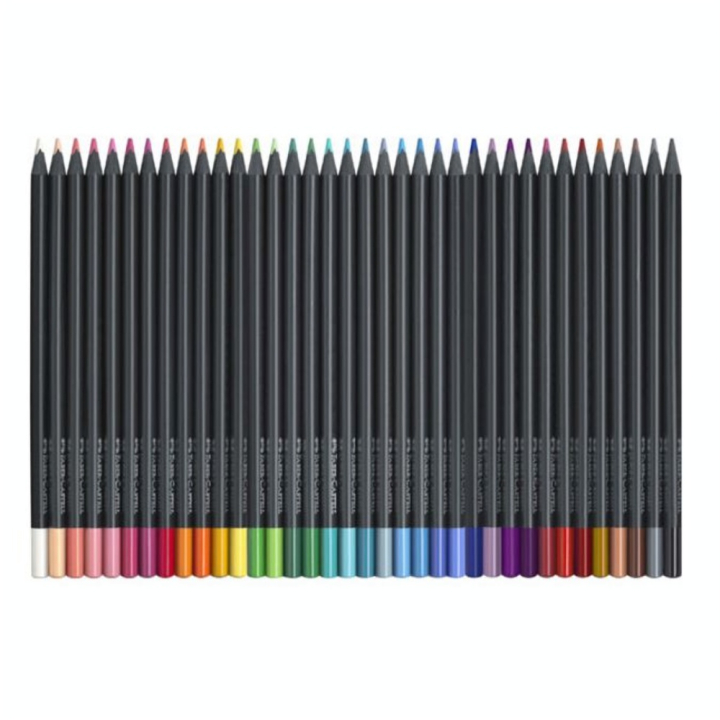 Crayons de couleurs Black edition 36 pcs - Faber-Castell - Rougier et Plé