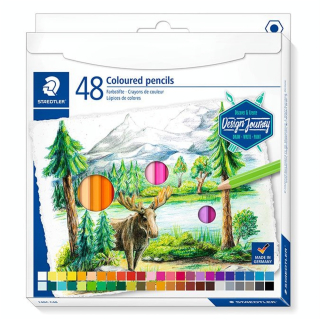 Crayon de couleur Design Journey étui de 48 pcs - Staedtler - Rougier et Plé