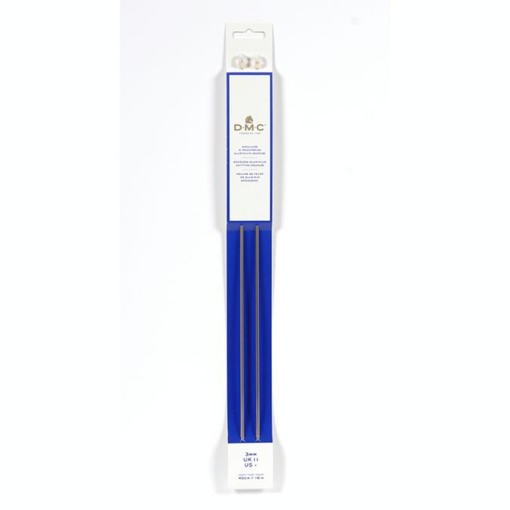 Aiguille à tricoter Aluminium n°3 - DMC - Rougier et Plé