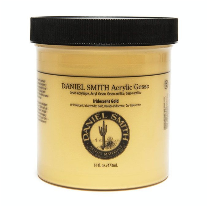Gesso acrylique Iridescent or 473 ml - Daniel Smith - Rougier et Plé