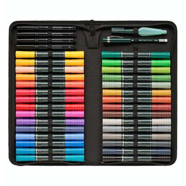 Marqueur aquarellable Albrecht Dürer Trousse 30 feutres - Faber-Castell - Rougier et Plé