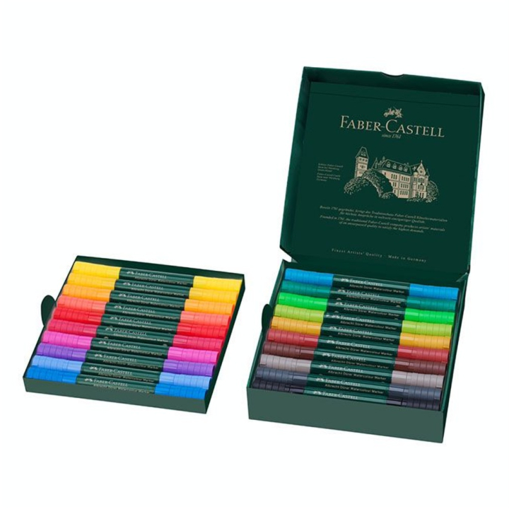 Marqueur aquarellable Albrecht Dürer Set 20 feutres - Faber-Castell - Rougier et Plé