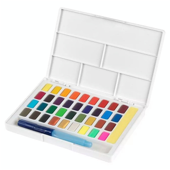 Peinture aquarelle Creative Studio 36 demi-godets - Faber-Castell - Rougier et Plé