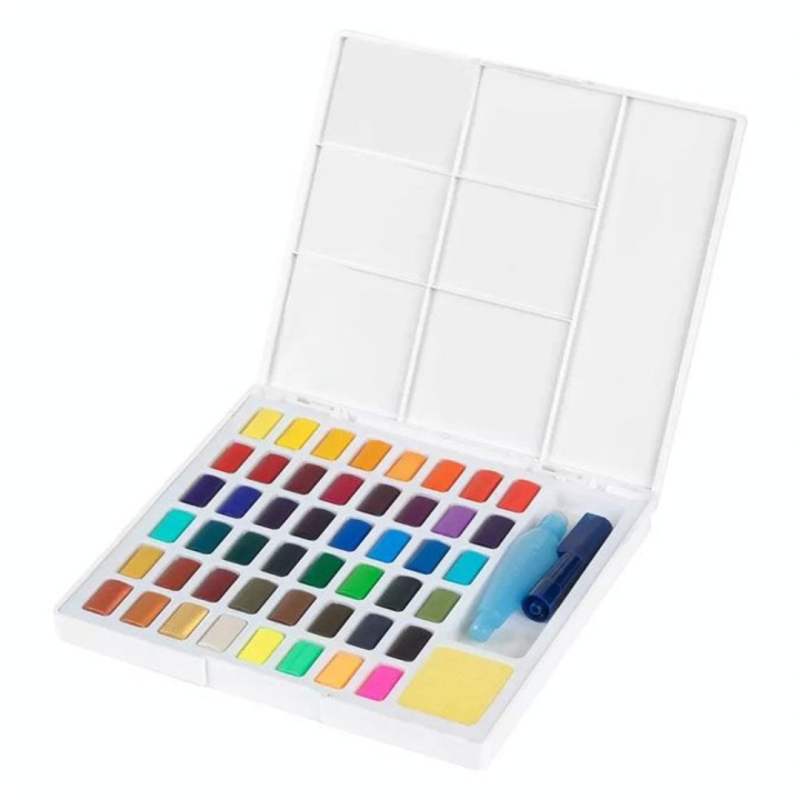 Peinture aquarelle Creative Studio 48 demi-godets - Faber-Castell - Rougier et Plé