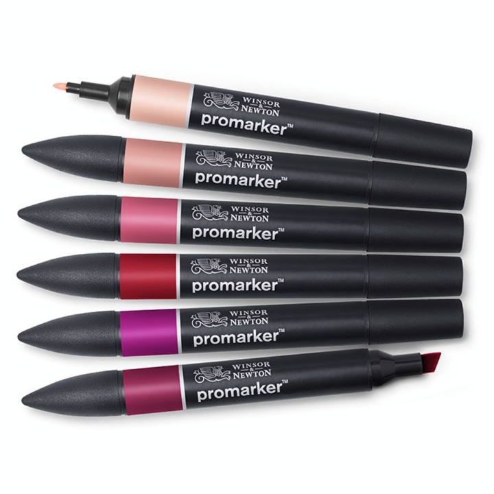 Marqueur Promarker Set Rouges - Winsor & Newton - Rougier et Plé