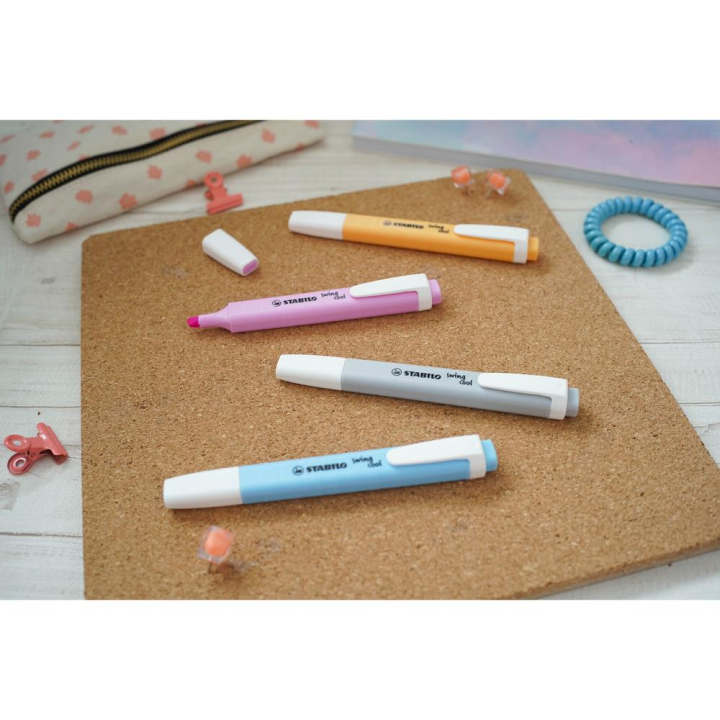 Surligneur Swing Cool Pastel - STABILO - Rougier et Plé