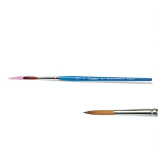 Pinceau rond fibres synthétiques Cotman Série 222 Court - Winsor & Newton - Rougier et Plé