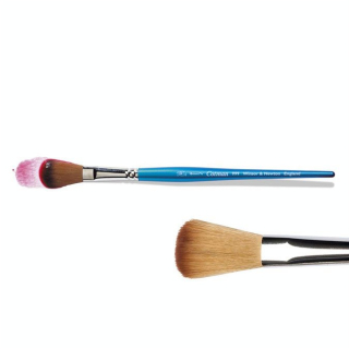 Pinceau rond fibres synthétiques Cotman Série 999 Court - Winsor & Newton - Rougier et Plé