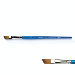Pinceau biseauté fibres synthétiques Cotman Série 667 Court - Winsor & Newton - Rougier et Plé
