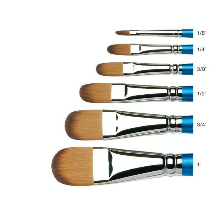 Pinceau usé bombé fibres synthétiques Cotman Série 668 Court - Winsor & Newton - Rougier et Plé