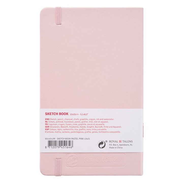 Carnet de croquis Rose 140 g/m² 80 feuilles - Talens Art Creation - Rougier et Plé
