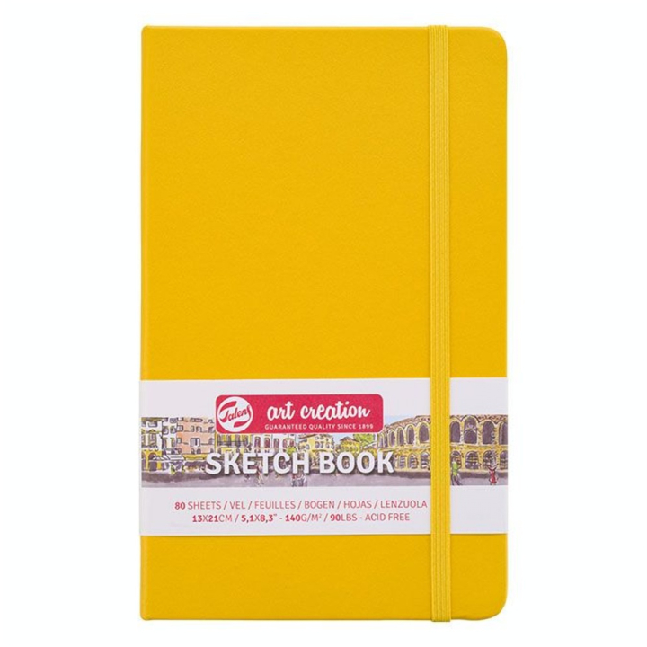 Carnet de croquis Jaune d'or 140 g/m² 80 feuilles - Talens Art Creation - Rougier et Plé