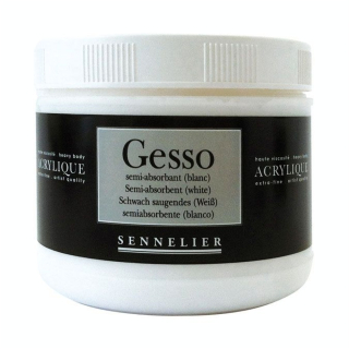 Gesso Semi-Absorbant 500 ml - Sennelier - Rougier et Plé