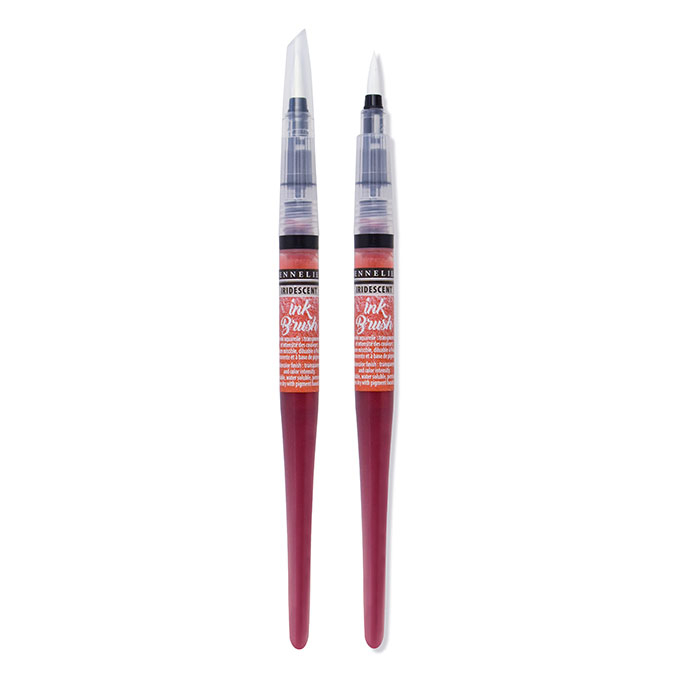 Pinceau à réservoir d'encre Brush Irisé - Sennelier - Rougier et Plé
