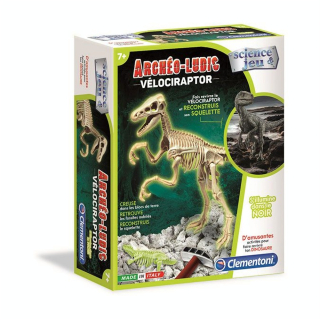 Jeu scientifique Archéo-Ludic Vélociraptor - Clementoni - Rougier et Plé