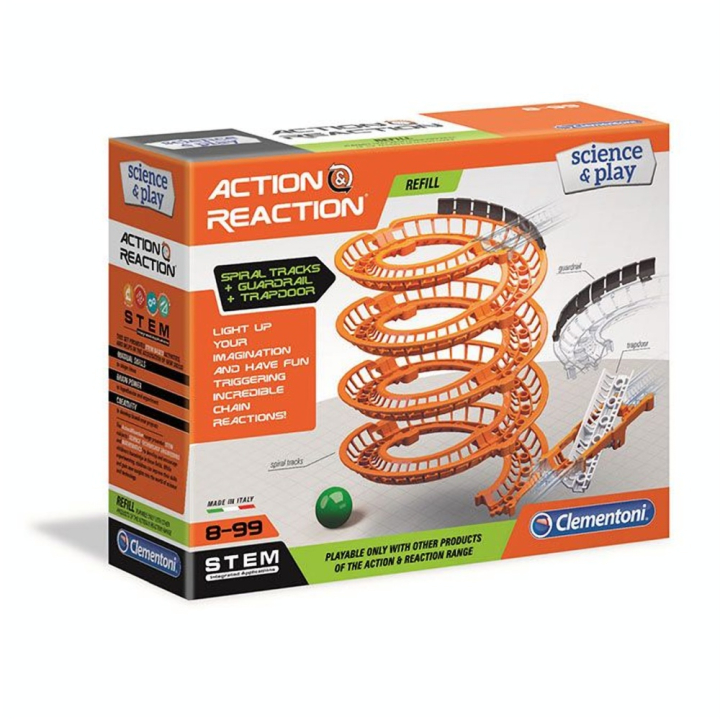 Jeu scientifique Action & Réaction extension Spirale + Trappe - Clementoni - Rougier et Plé