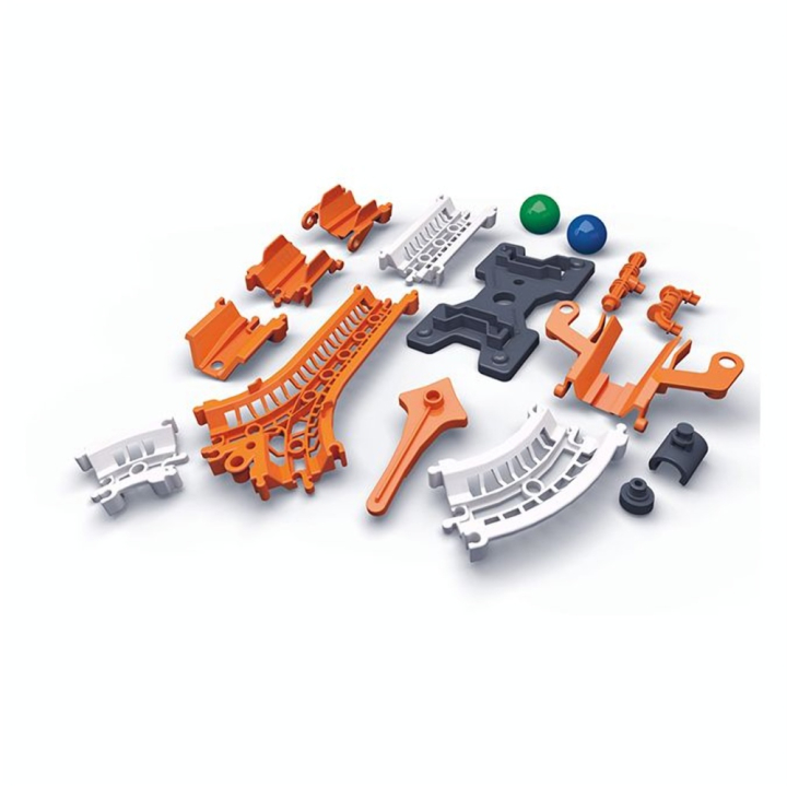 Jeu scientifique Action & Réaction extension Rails + Plateforme + Jonctions - Clementoni - Rougier et Plé