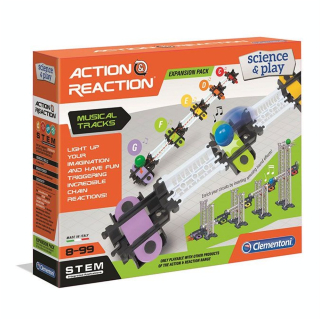 Jeu scientifique Action & Réaction extension Bandes Sonores - Clementoni - Rougier et Plé