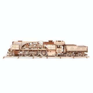 Puzzle mécanique en bois Locomotive V-Express - UGEARS - Rougier et Plé