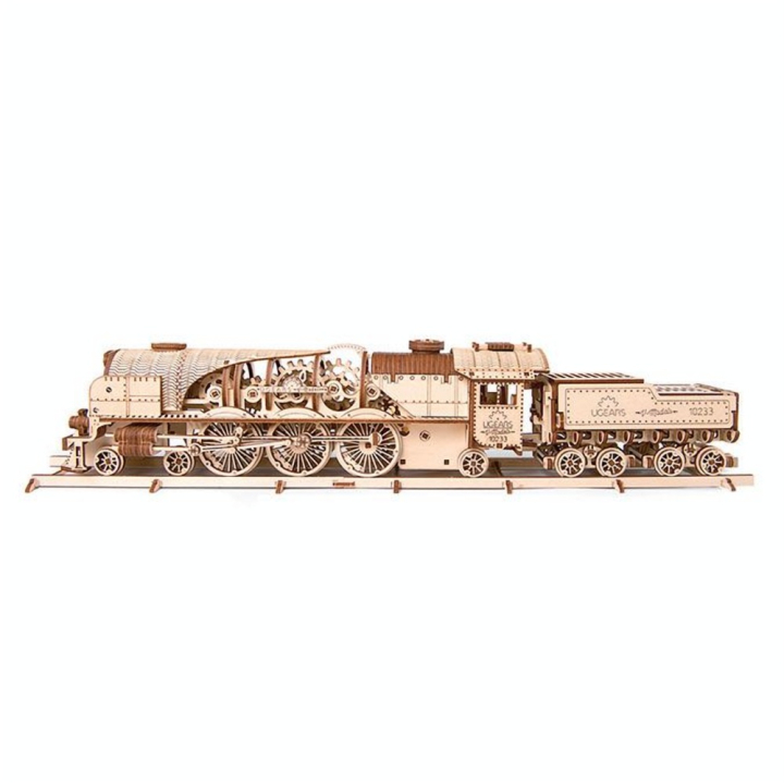 Puzzle mécanique en bois Locomotive V-Express - UGEARS - Rougier et Plé