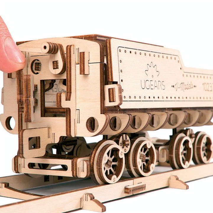 Puzzle mécanique en bois Locomotive V-Express - UGEARS - Rougier et Plé