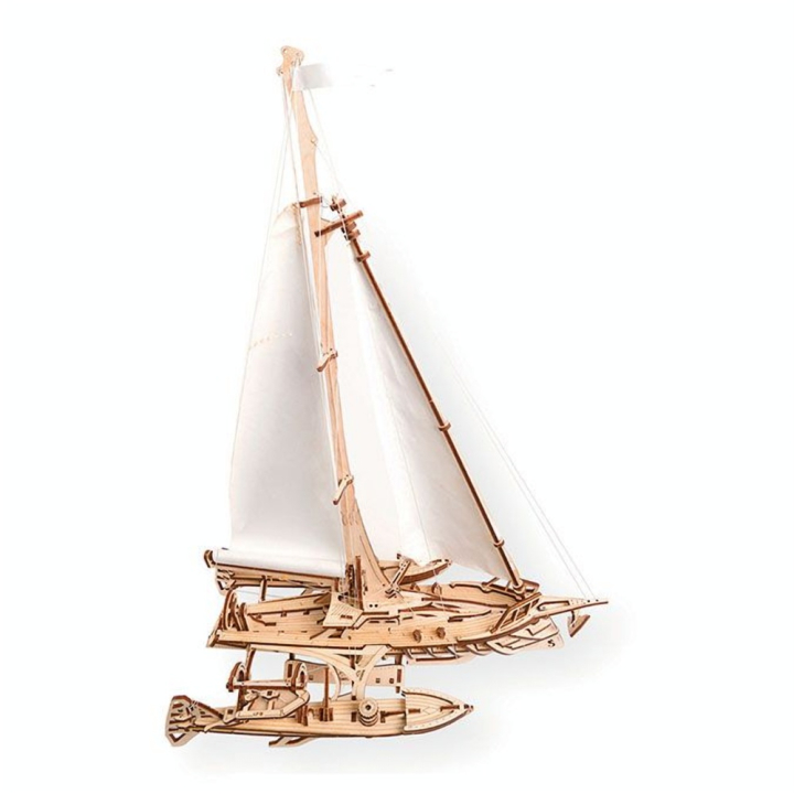 Puzzle mécanique en bois Trimaran Mérihobus - UGEARS - Rougier et Plé