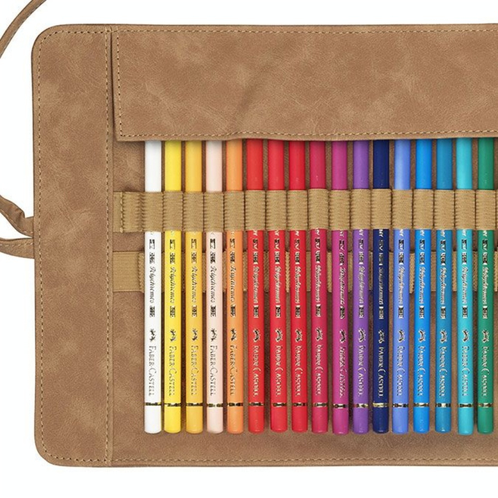 Crayon de couleurs Polychromos Trousse 30 crayons + accessoires - Faber-Castell - Rougier et Plé