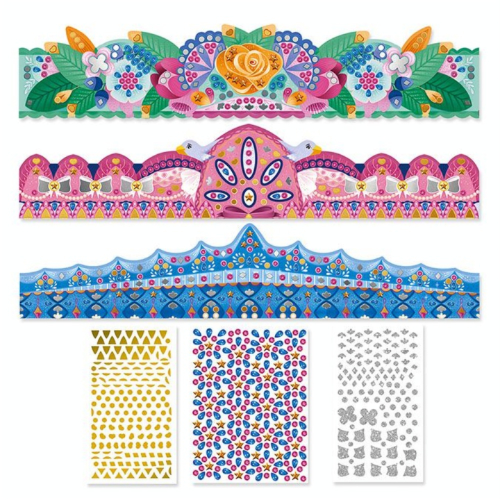 Kit créatif Strass et Stickers Couronnes - Janod - Rougier et Plé