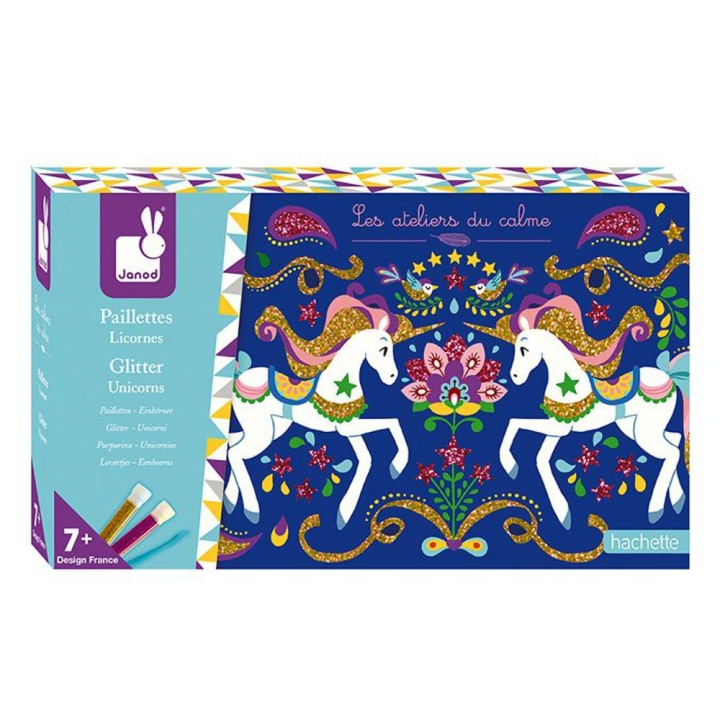 Kit créatif Paillettes Licornes - Janod - Rougier et Plé