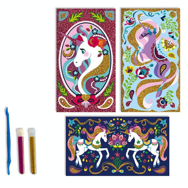 Kit créatif Paillettes Licornes - Janod - Rougier et Plé