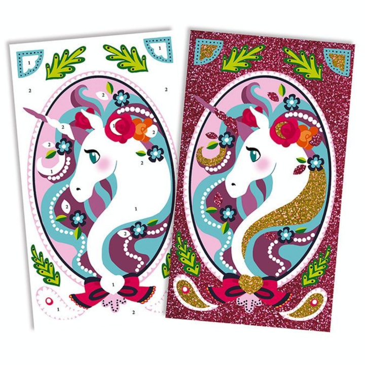 Kit créatif Paillettes Licornes - Janod - Rougier et Plé