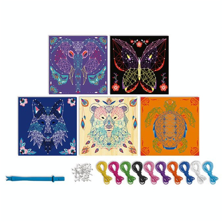 Kit créatif Fils tendus Animaux - Janod - Rougier et Plé