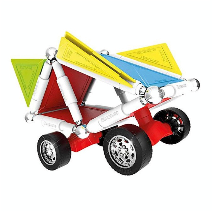 Jeu de construction magnétique Wheels 65 pcs - Supermag - Rougier et Plé