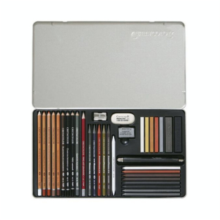 Coffret esquisse Ultimo 35 pcs - Cretacolor - Rougier et Plé