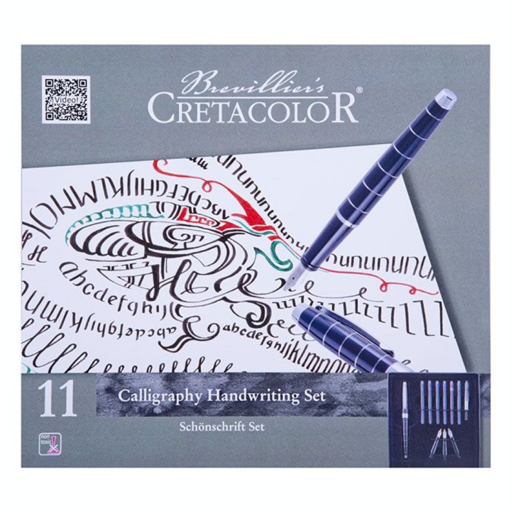 Coffret de calligraphie 11 pcs - Cretacolor - Rougier et Plé