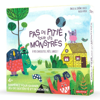Jeu de société Pas de pitié pour les monstres - Helvetiq - Rougier et Plé