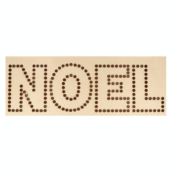 Panneau lumineux Noël 40 x 15 x 3,cm - Artemio - Rougier et Plé